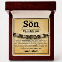 Thumbnail for A Bracelet He’ll Wear. A Message He’ll Never Forget.