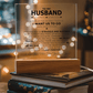 Husband "Struggle & Succeed" Acrylic Plaque - Love You This Much