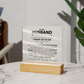 Husband "Struggle & Succeed" Acrylic Plaque - Love You This Much