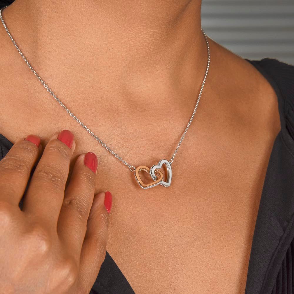 Mommy (From Bump) Interlocking Hearts Necklace | Valentine's Edition - Love You This Much