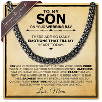 Thumbnail for Son Love Mom Wedding - Class 5mm Necklace