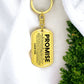 Promise Keychain - Love You This Much