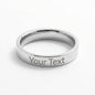 Promise Ring - Custom Engraved - Love You This Much
