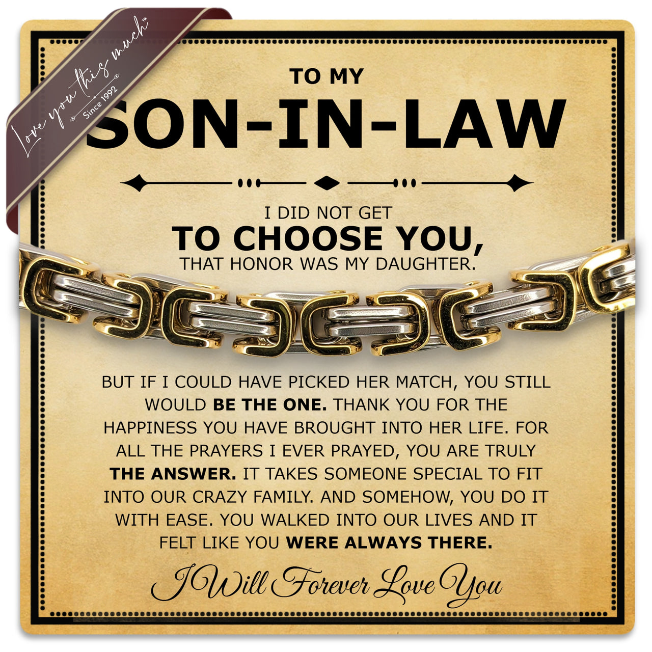 Son In Law 5mm Bracelet