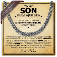 Thumbnail for Son Love Mom Wedding - Class 5mm Necklace