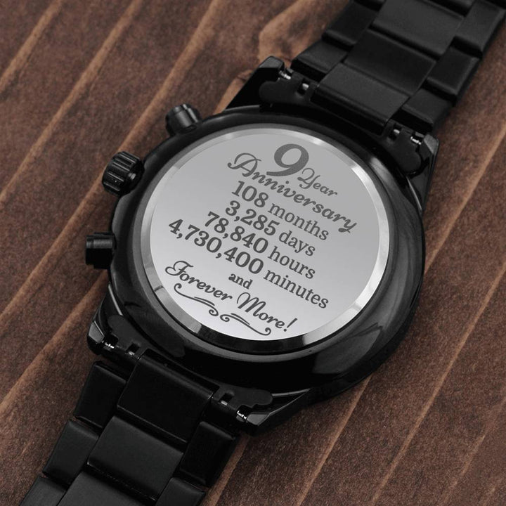 9th Anniversary Black Watch - Love You This Much