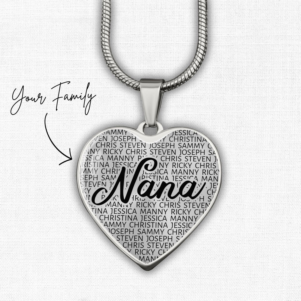 (Almost Sold Out) My Grandkids Necklace™ - Love You This Much