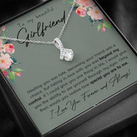 Thumbnail for Beautiful Girlfriend Alluring Beauty Necklace - Love You This Much