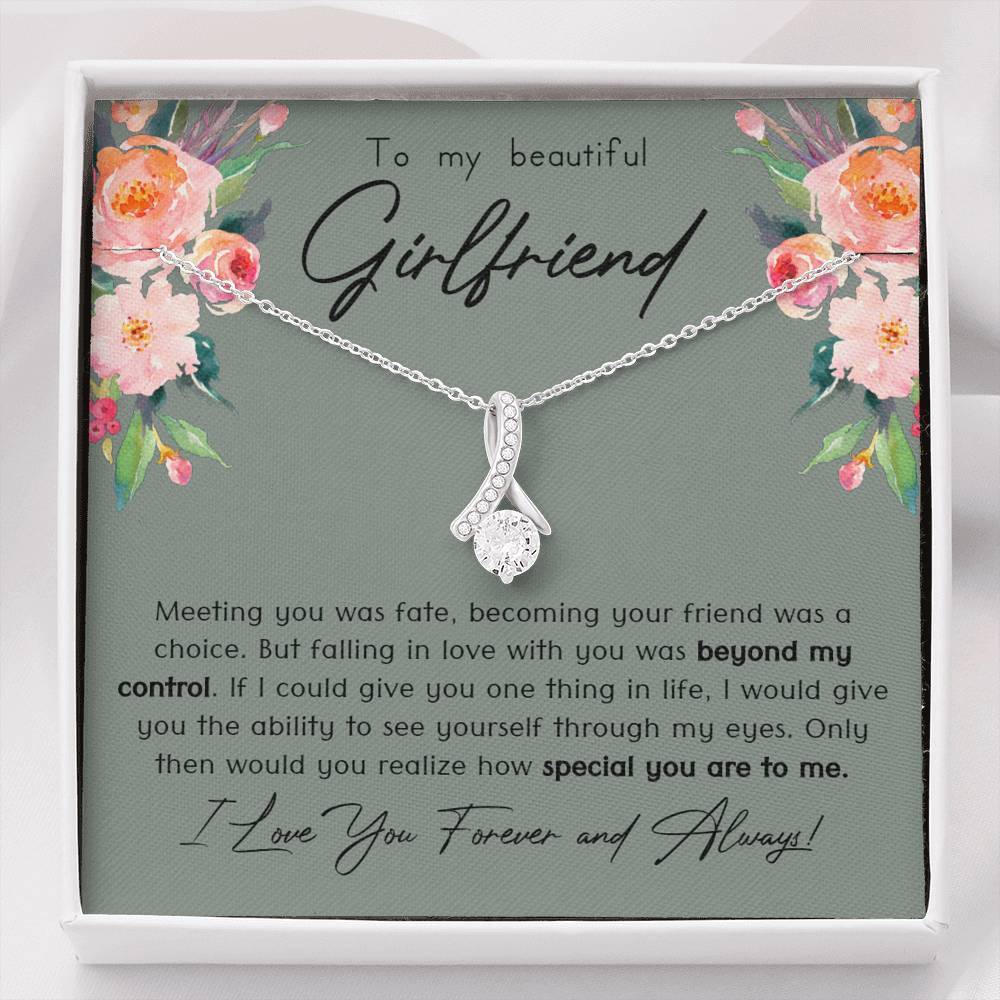 Beautiful Girlfriend Alluring Beauty Necklace - Love You This Much