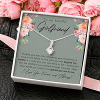 Thumbnail for Beautiful Girlfriend Alluring Beauty Necklace - Love You This Much