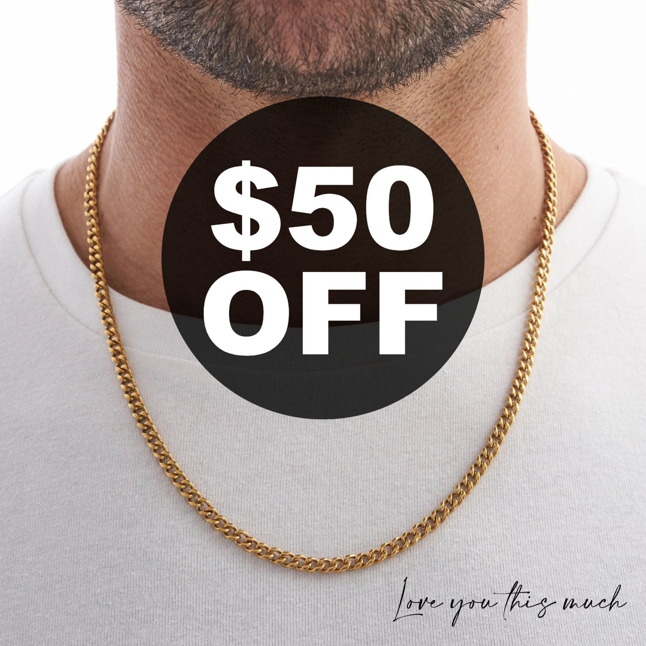 Classic Cuban Necklace | Complete Set - Love You This Much