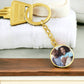 Daddy Daughter Circle Keychain - Love You This Much