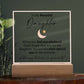Daughter Most Special Star Acrylic - Love You This Much
