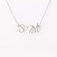 Thumbnail for Double Initials Necklace - Love You This Much