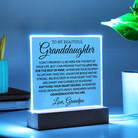 Thumbnail for Granddaughter - Promise - Love Grandpa - Love You This Much