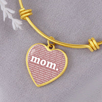 Thumbnail for Mom Heart Bangle (new) - Love You This Much