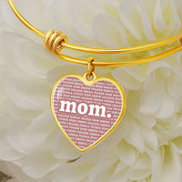 Thumbnail for Mom Heart Bangle (new) - Love You This Much