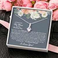 Thumbnail for Mom Poem Alluring Necklace (New) - Love You This Much