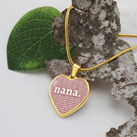 Thumbnail for Nana Heart Necklace - Love You This Much