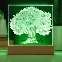 Thumbnail for Our Family Personalized Tree Acrylic - Love You This Much