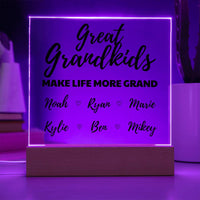 Thumbnail for Personalized Great Grandkids Acrylic - Love You This Much