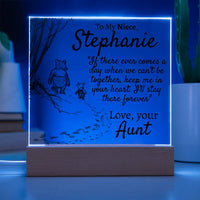 Thumbnail for Personalized Niece - Comes a Day - Love Aunt - Love You This Much