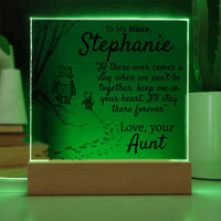 Thumbnail for Personalized Niece - Comes a Day - Love Aunt - Love You This Much