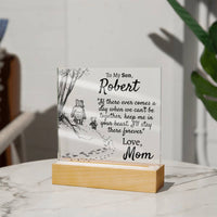 Thumbnail for Personalized Son - Comes a Day - Love Mom - Love You This Much