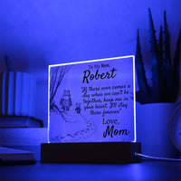 Thumbnail for Personalized Son - Comes a Day - Love Mom - Love You This Much