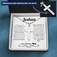 Thumbnail for Personalized Son Wedding (Love Mom) Ball Chain Necklace - Love You This Much