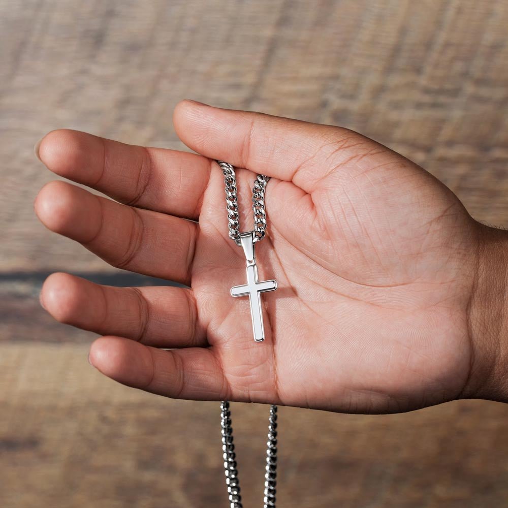 Promise "Our Journey" Cuban Cross Necklace - Love You This Much