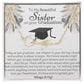 Sister Graduation Name Necklace - Love You This Much