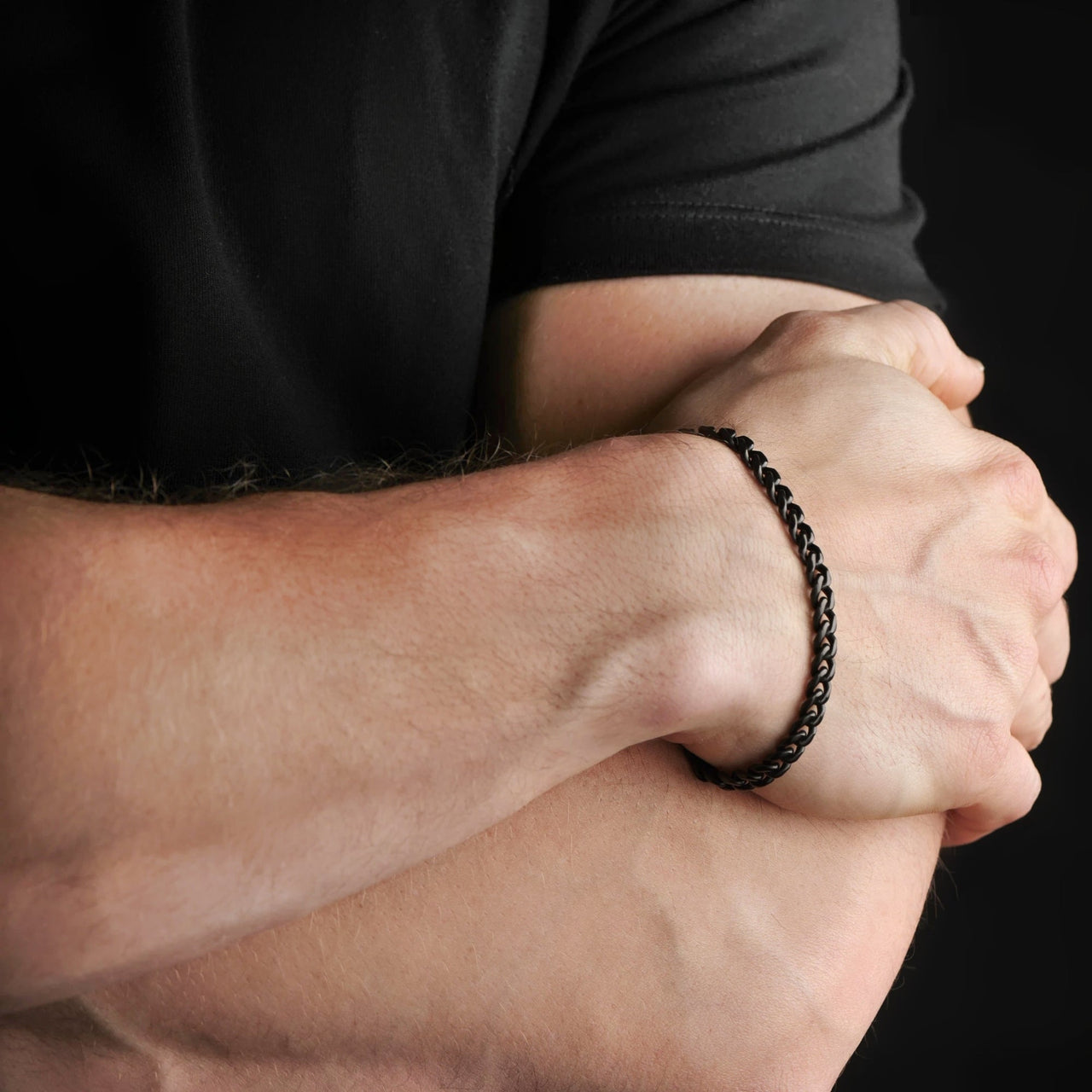 Son Wedding (From Parents) Classic Cuban Bracelet - Love You This Much