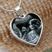 Thumbnail for Ultrasound Heart Neckalce - Love You This Much